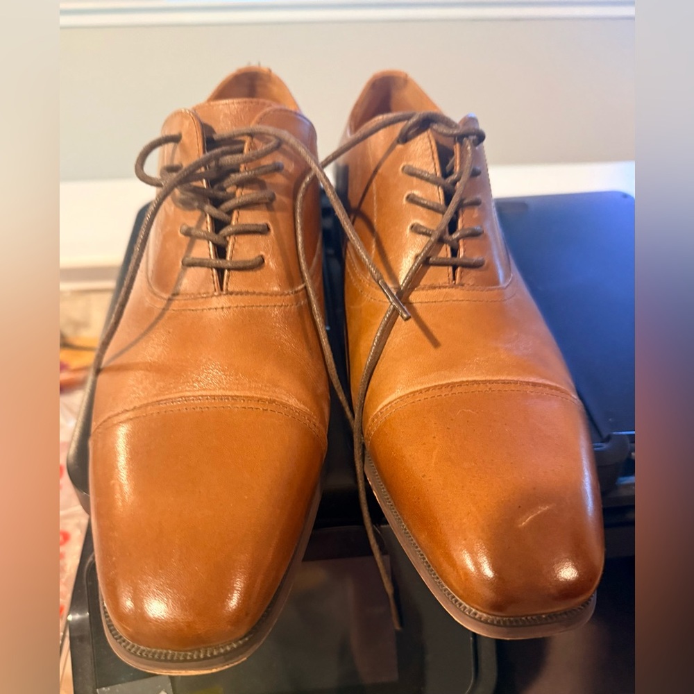 Florsheim Corbetta Cap Toe Oxford Men's Oxford 11.5 Medium (D M) Cognac